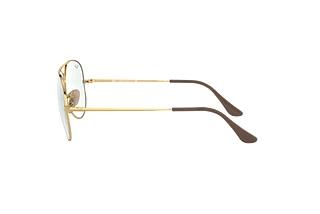 Seitenansicht Ray-Ban AVIATOR METAL II (RB3689 - 001/T3)