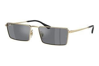 Ray-Ban RB3741 92136V Dark Grey Flash SilverGold