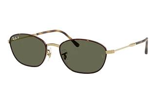 Ray-Ban RB3749 927358 G-15 GreenHavana On Gold