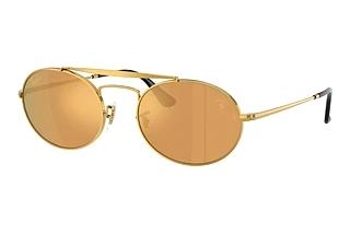 Ray-Ban RB3775M F133W4 Light Brown Mirror GoldLegend Gold