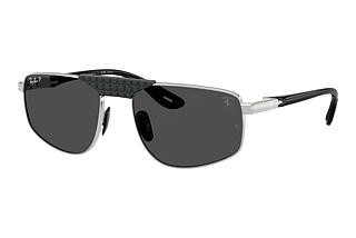 Ray-Ban RB3776M F122K8 Polarized Dark GreySilver
