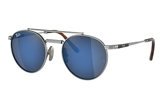 Vorderansicht Ray-Ban ROUND II TITANIUM (RB8237 - 3139O4)
