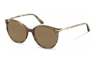 Rodenstock R3341 A151 BROWN/MIRROR GOLDgrey brown structured