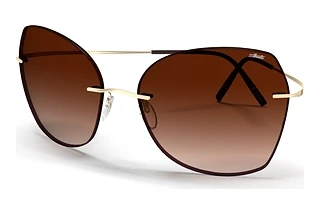 Silhouette 8192 7530 brownGold / Olive Green