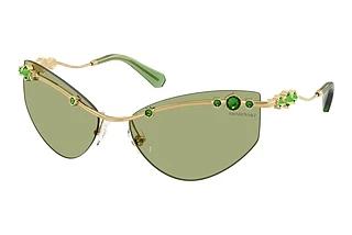 Swarovski SK7039 404382 GreenGold