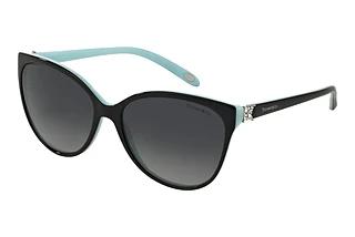 Tiffany TF4089B 8055T3 Polar Grey GradientBlack On Tiffany Blue