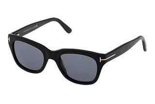 Tom Ford FT0237 01D grau polarisierendGlänzend Schwarz