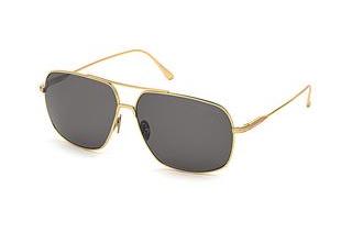 Tom Ford FT0746 30A grautiefes gold glanz