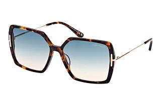 Tom Ford FT1039 52P grün verlaufendDunkel Havanna