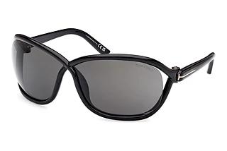 Tom Ford FT1069 01A grauGlänzend Schwarz