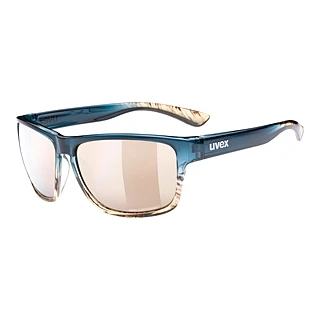 UVEX SPORTS LGL 36 CV peacock sand mirror champagnerpeacock sand