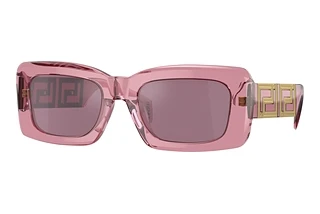 Versace VE4444U 5355AK Violet Internal Mirror SilverTransparent Pink