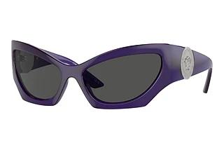 Versace VE4450 541987 Dark GreyTransparent Violet