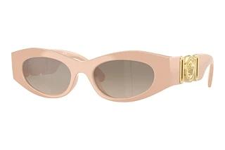 Versace VE4480U 54946I Brown Grad Grey Mirror SilverNude