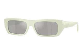 Vogue Eyewear VO5657SU 32436G Light Grey Mirror SilverFull Mint Green