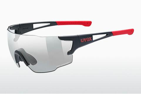 Sonnenbrille UVEX SPORTS sportstyle 804 V black mat red