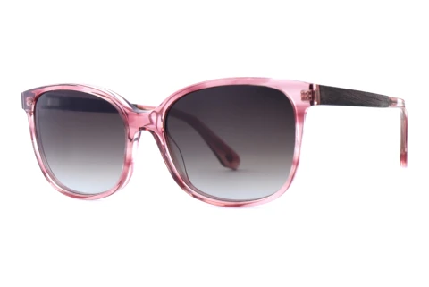 Sonnenbrille Wood Fellas Vary (11045_S walnut/pink)