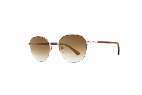Sonnenbrille Wood Fellas Horizon (11722 macassar/gold)