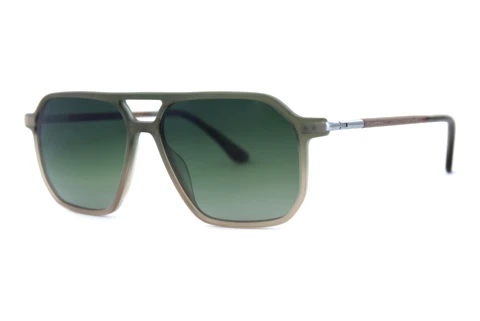 Sonnenbrille Wood Fellas Jog (11728 walnut/green)