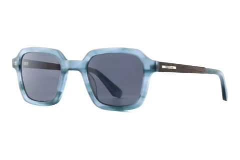 Sonnenbrille Wood Fellas ZEPHYR (11747 black oak/smoked blue)