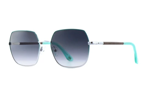 Sonnenbrille Wood Fellas SOLSTICE (11752 curled/mint/silver)